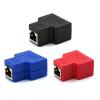 QWLEYCHN Splitter Adapter 1 to 2 Dual LAN Ethernet Socket Network Connections Splitter Adapter for PCB Board Welding Blue Black Red(Blue) view 1