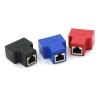 QWLEYCHN Splitter Adapter 1 to 2 Dual LAN Ethernet Socket Network Connections Splitter Adapter for PCB Board Welding Blue Black Red(Blue) view 2