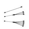QWLEYCHN Female to Female 5V 3 Pin Addressable ARGB Splitter Extension Cable for Extend PC Computer Fans(One Drag one) view 2