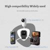 Bluetooth Remote Control for Insta360, GPS Camera Controller Compatible with Insta360 X5/X4/X4 Air/X3/Ace/Ace Pro/Ace Pro 2/Go 3/Go 3S with Wrist Strap Type-C Rechargeable Action Remote view 2