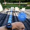 Bluetooth Remote Control for Insta360, GPS Camera Controller Compatible with Insta360 X5/X4/X4 Air/X3/Ace/Ace Pro/Ace Pro 2/Go 3/Go 3S with Wrist Strap Type-C Rechargeable Action Remote view 3