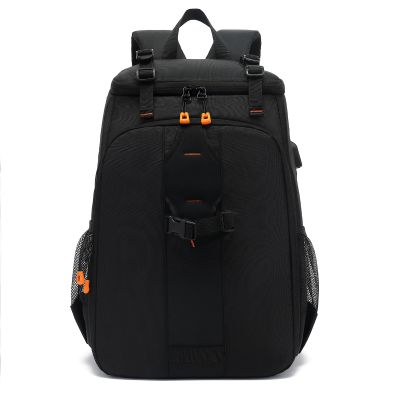 Water Photography Backpack Camera Bag DSLR Backpack with USB Charging Port Tripod Holder 15.6 Inch Laptop Compartment for Travel Outdoor Photography