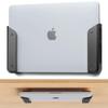 ELETIUO Wall & Under Desk Laptop Mount Holder with Adhesive & Screws in,1.02"/ 26 mm Thick,Anti-Scratch Pads,Universal for MacBooks,Surface,Keyboards,Tablets,Switch &More view 1