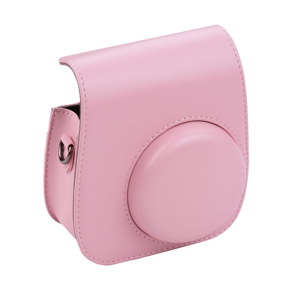 BAFOVY Mini 11 Camera Bag PU Leather Case with Adjustable Shoulder Strap for Dust and Scratch (Pin)