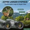 15x54 Binoculars for Adults High Powered with Harness, Phone Adapter and Bluetooth Camera Remote - Super Bright Waterproof Binoculars for Bird Watching Hiking Cruise Travel Stargazing view 2