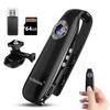 Meoilkolnm Mini Body Camera with Audio and Video Recording 1080P 64GB Motion Detection Video Recorder Wearable POV Camcorder with Magnetic Pocket Portable DV for Cycling,Pets,Walking,Travaling view 1