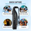 Meoilkolnm Mini Body Camera with Audio and Video Recording 1080P 64GB Motion Detection Video Recorder Wearable POV Camcorder with Magnetic Pocket Portable DV for Cycling,Pets,Walking,Travaling view 3