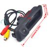AHD Car Rear View Camera for Ford Focus 3 MK3 C MAX Focus 2012 Hatchback Sedan Night Vision Reversing Vehicle view 3