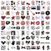 100 Pcs Aesthetic Downtown Girls Stickers Cool Trendy Y2K Sticker for Teens Adults Funny Downtown Stickerss for Water Bottles Laptop Skateboard Luggage Computer Party Supplies view 4