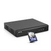ANNKE 16 Channel DVR for Security Camera, 3K Lite Hybrid 5-in-1 Surveillance Digital Video Recorder, Support 16CH Analog & 2CH 6MP IP Cams, AI Human&Vehicle Detection, Easy Remote Access, 2TB HDD view 1