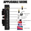 FDFDF USB Microphone Set,Adjustable Mic Suspension Scissor Arm,Condenser Microphone Bundle,BM800 Sound Card Set,for Music Recording Audio Recording Live Streaming view 4