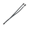 QWLEYCHN 3pin 2in1 Wire Female to 2 Male Terminal Y Cable Splitter Extension Cable Wire for Fans Cooling CPU GPU Cooler view 2