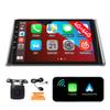 [4G 64G] Android Car Stereo FM Radio Carplay Android Auto 10.1" Touchscreen Headunit Media Player with Backup Camera for Toyota RAV4 2018 2019 2020 view 1