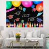 Colorful Crayons Graduation Party Backdrops Preschool Celebration Cake Table Banner Kindergarten Graduation Photo Backdrops Preschool Prom Backdrops Vinyl (5ft3ft) view 4