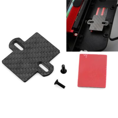 Replacement Carbon Fiber ESC Mounting Fixing Plate Kit for TRAXXAS Slash 4WD 2WD RC Car