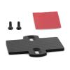 Replacement Carbon Fiber ESC Mounting Fixing Plate Kit for TRAXXAS Slash 4WD 2WD RC Car view 2