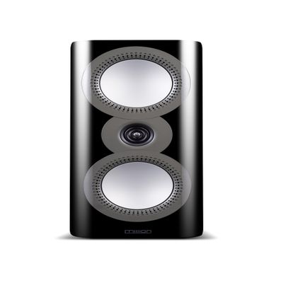 Mission ZX-2 Bookshelf Speakers (Pair)  Premium Passive Hi-Fi Tower Speakers, British Engineered, Dual 5.25" DiaDrive Bass Drivers, 1.5" Ring Dome Tweeter, 150W, 45Hz24kHz, Piano Finish