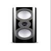 Mission ZX-2 Bookshelf Speakers (Pair)  Premium Passive Hi-Fi Tower Speakers, British Engineered, Dual 5.25" DiaDrive Bass Drivers, 1.5" Ring Dome Tweeter, 150W, 45Hz24kHz, Piano Finish view 1