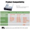 20-Pack 3.5" Hard Drive Tray Caddy with 2.5" Drive Adapter Compatible with Dell PowerEdge Servers R540 R640 R740 R6415 R7415 R7425 R550 T550 R650 R750 R7515 R7525 T560 R660 R760 R6625 R7615 R7625 view 2