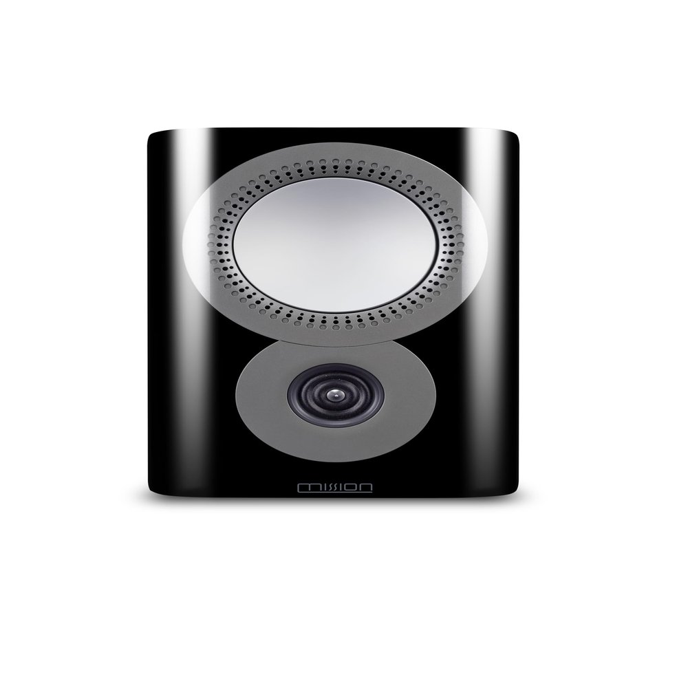 Mission ZX-1 Bookshelf Speakers (Pair) Premium Passive Hi-Fi Tower Speakers, British Engineered, 5.25" (1300mm) DiaDrive Bass Drivers, 1.5" (38mm) Ring Dome Tweeter, 100W, 52Hz24kHz, Piano Finish
