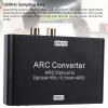HDMI ARCAudio Adapter, ARC Converter 192KHz, ARC to Optical 3.5MM Audio Extractor, DAC Digital to Analog Converter for TV view 4