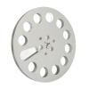 1 4 Reel Tape,Cord Reels,1 4 7 I Ey Tape Reel 11 Holes Universal Open Reel Sound Tape Ey Reel Aluminum Reel Tape Reel for Nab view 2