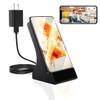 LIZVIE Phone Charger Cam, 120 Wide-Angle View, 1080p HD 24/7 Night Vision, Motion Detection/Free APP Control/Supports 256G SD Storage, Wireless Charging Camera for Nanny/Pet Home. view 1