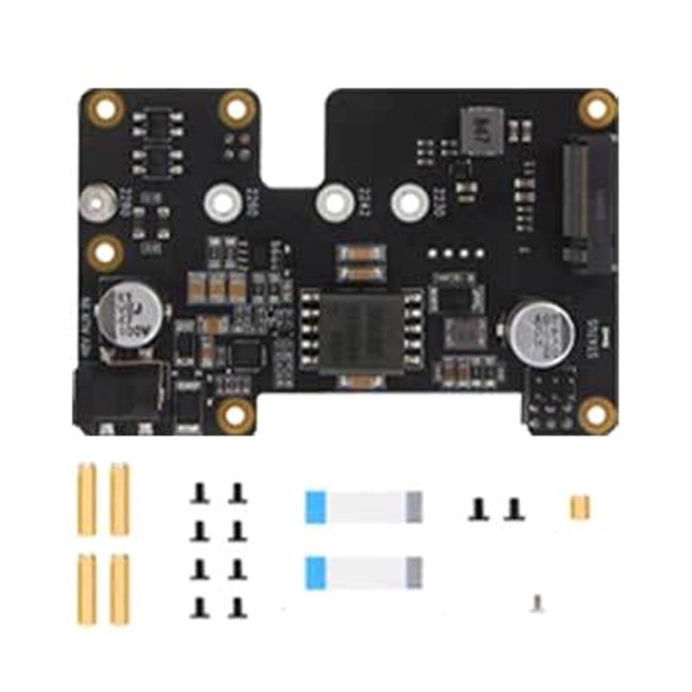 jiingekk X1012 For 5 PCIe To NVMe Solid States Disk Board 2230/2242/2260/2280 Power Over Ethernet NVMe Solid States Disk Expansion Module