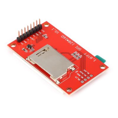Hyuduo 1.8 Inch SPI LCD Display Module LCD Screen LCD Panel with SD Card Socket PCB Adapter for 8051 AVR PIC ARM STM32