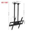 ADPVRLUQ 60-100 Inch TV Ceiling Mount Bracket Hanger Tilt Bracket Telescopic view 2
