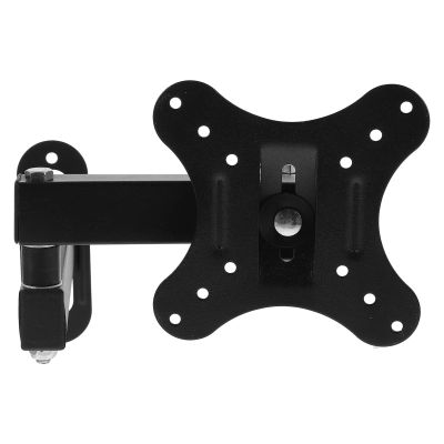 ADPVRLUQ TV Monitor Wall Mount Bracket Adjustable TV Screen Bracket Retractable TV Screen Bracket for 14-24 Inch TV Floating TV Bracket
