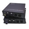 24-bit XLR Line-Level Audio 2 Ch 2 Way to Fiber Converter Over 20 Km SMF or 500 Meters MMF, with SFP, Plug & Play (BY-XLR-352-24B(2 Ch 2 Way)) view 1