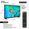 Samsung 32-Inch Class HD H5000F Smart TV (2025 Model) HDR, Object Tracking Sound Lite, Knox Security, One UI Tizen view 2