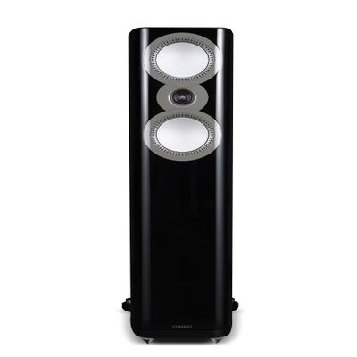 Mission ZX-3 Floorstanding Speakers (Pair)  Premium Passive Hi-Fi Tower Speakers, British Engineered, Dual 5.25" DiaDrive Bass Drivers, 1.5" Ring Dome Tweeter, 150W, 35Hz24kHz, Piano Finish