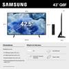Samsung 43-Inch Class QLED Q8F 4K UHD Smart TV (2025 Model) Q4 AI Processor, 100% Color Volume with Quantum Dot, AirSlim Design, Endless Free Content, Samsung Vision AI, Alexa Built-in view 2