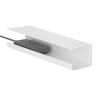 Eujgoov Under Desk Cable Management Under Desk Cable Management Tray, Under Desk Cable Organizer Tray Tray, Reduce Clutter, with Power Strip Organizer PVC Material for Home Office view 2