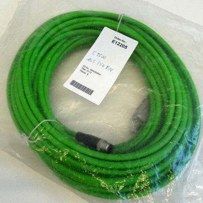 GJKHUJKBN Male Connector Cable Fit for IFM 20M RJ45/M12 E12205
