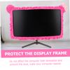 Angoily 2pcs Cute Cat Ear Monitor Cover Computer Screen Fits Displays Stylish Design for Use Prevents Dust and Dirt view 2