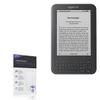 BoxWave Screen Protector Compatible with Kindle Keyboard 3G (2010) - ClearTouch ImpactShield (2-Pack), Impenetrable Screen Protector Flexible Film view 1