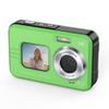 Underwater Camera 48MP for Snorkeling & Kids, Beginner-Friendly Waterproof Digital Camera with Dual Screens, Autofocus, Floating IP68 Design, 16X Zoom for Travel & Beach(Green) view 1