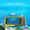 Underwater Camera 48MP for Snorkeling & Kids, Beginner-Friendly Waterproof Digital Camera with Dual Screens, Autofocus, Floating IP68 Design, 16X Zoom for Travel & Beach(Green) view 4