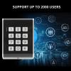 Access Control Keypad, 125KHz Access Control Support Password Card Door Entry Metal Keyboard for Home Office view 4