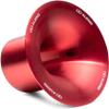 DD Audio VO-CTAl-HORN-10 4" Anodized Aluminum Red Horn for VOW10 & Tweeters view 1