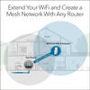NETGEAR WiFi 6 Mesh Range Extender (EAX11) - Add up to 1,200 sq. ft.,15 Devices with AX1600 Dual-Band Wireless Signal Booster & Repeater (up to 1.6 Gbps Speed), WPA3 Security, One WiFi Name view 3
