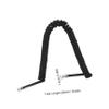 Gadpiparty 2m Extendable Curly Telephone Cord Compatible Phone Receiver Cable for Durable Construction for Communication and Compatibility view 2