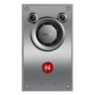 Fanvil A12V IP Video Intercom 2 SIP Lines, Built-in 4MP HD AI Camera and IR Illuminator and 10W Speaker
