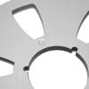 1/4 10.5 Inch Empty Takeup Reel, 6 Hole Aluminum Alloy Design, Low Noise Replacement for Tape Deck Reels, Universal Opening Machine Part, Compatible with Akai Reel to Reel Recordi (Silver) view 3
