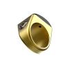 JUELUNE Smart Ring for Muslim Prayer - Digital Tasbih Counter, Zikr & Tasbeeh Tracker - Zinc Alloy Islamic Prayer Ring (Gold, 22mm) view 3