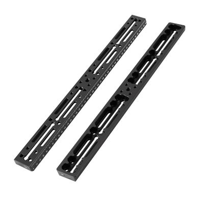 100mm 220mm 320mm 440mm Gauge Astronomical Telescope Guide Rail Equatorial Instrument Accessories(440mm Black)