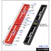 100mm 220mm 320mm 440mm Gauge Astronomical Telescope Guide Rail Equatorial Instrument Accessories(320mm Black) view 3
